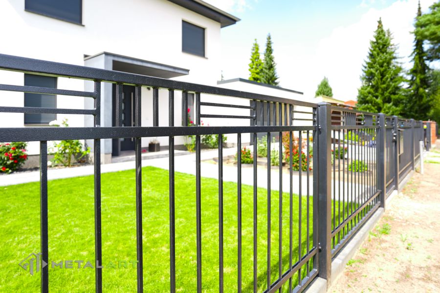 Zaun im Rahmen, Zaunprojekt, Zaunportfolio, Zaunmuster