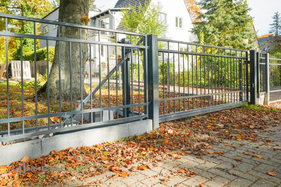Rahmenzaun, Zaunprojekt, Gartenzaun von MetalArt