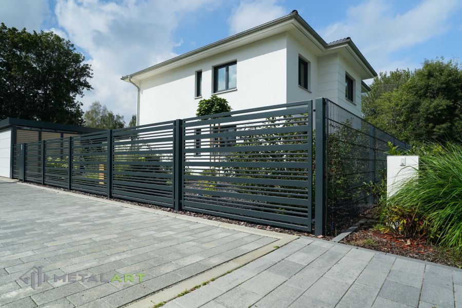 moderne Zäune, Zaunanlage Projekt, Zaun Metal Art, Zäune aus Polen, Zaun Berlin, Zaun günstig kaufen, Zäune und Tore, moderne Zäune, Sichtschutzzäune