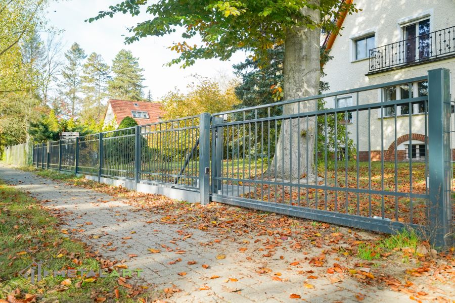 Rahmenzaun, Zaunprojekt, Gartenzaun von MetalArt