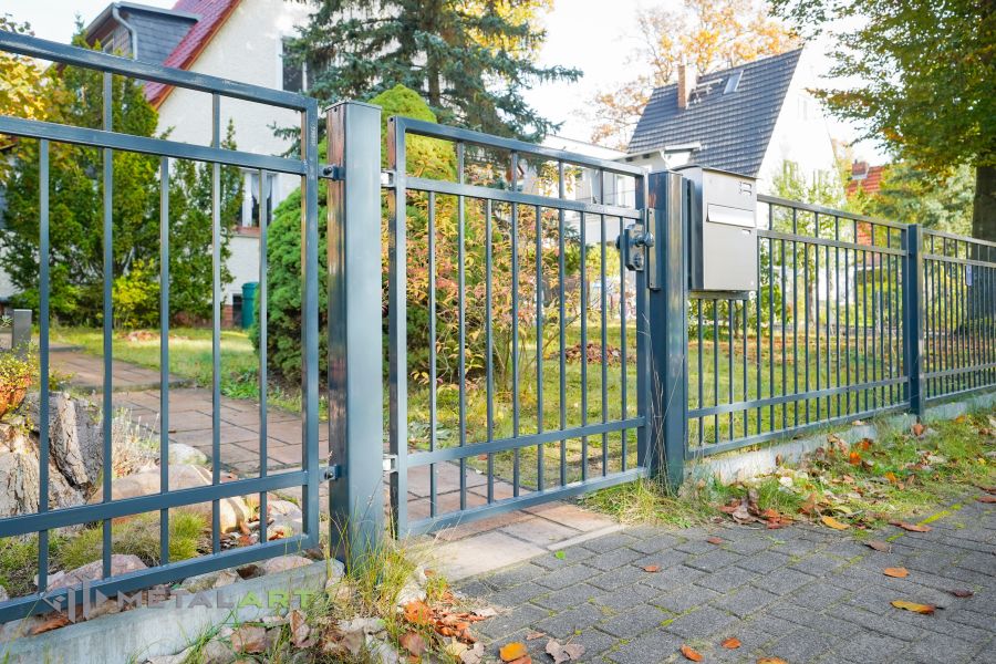 Rahmenzaun, Zaunprojekt, Gartenzaun von MetalArt