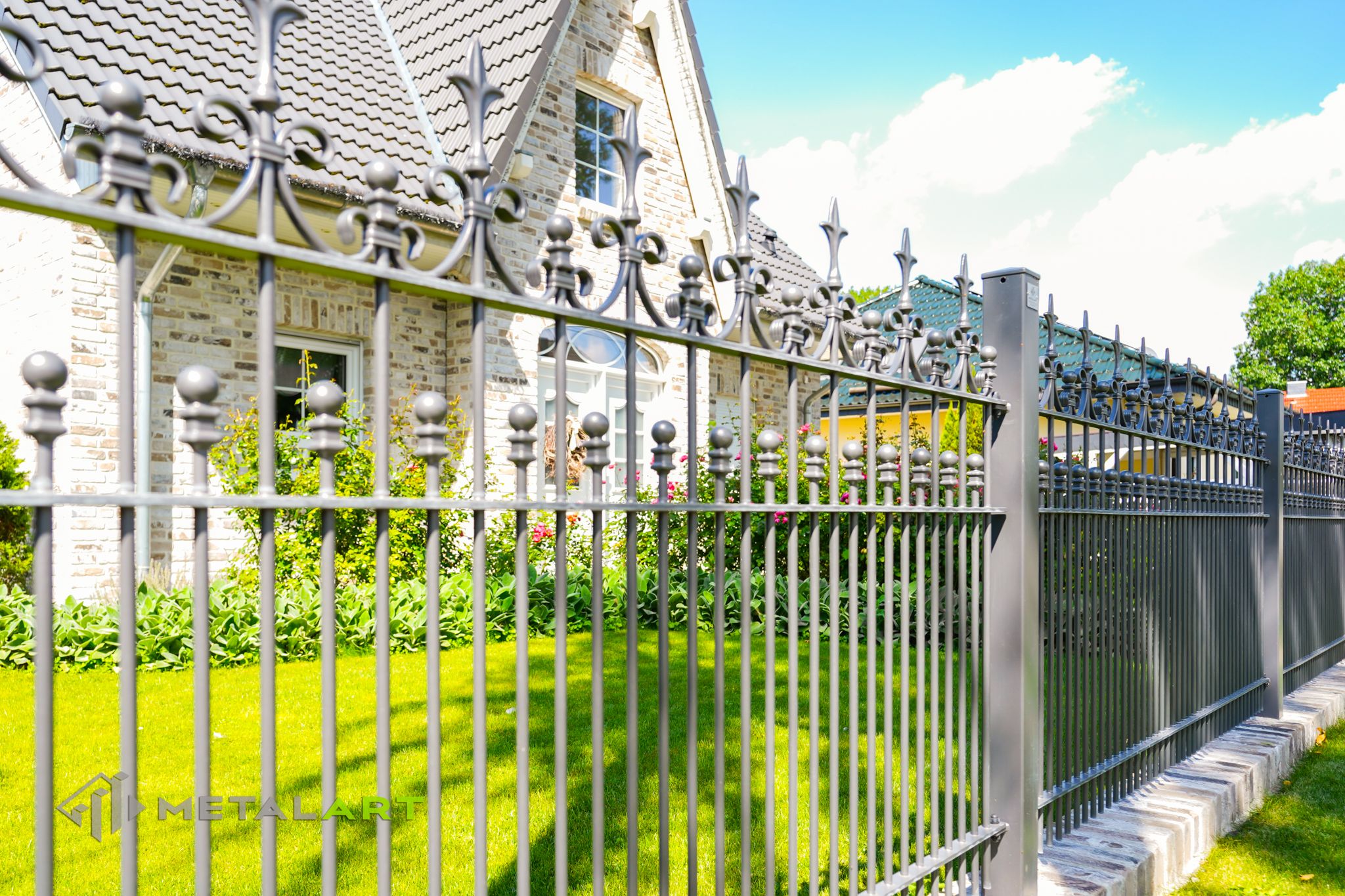 Fonie Zaun, Zaunmodell, Zaunanlage