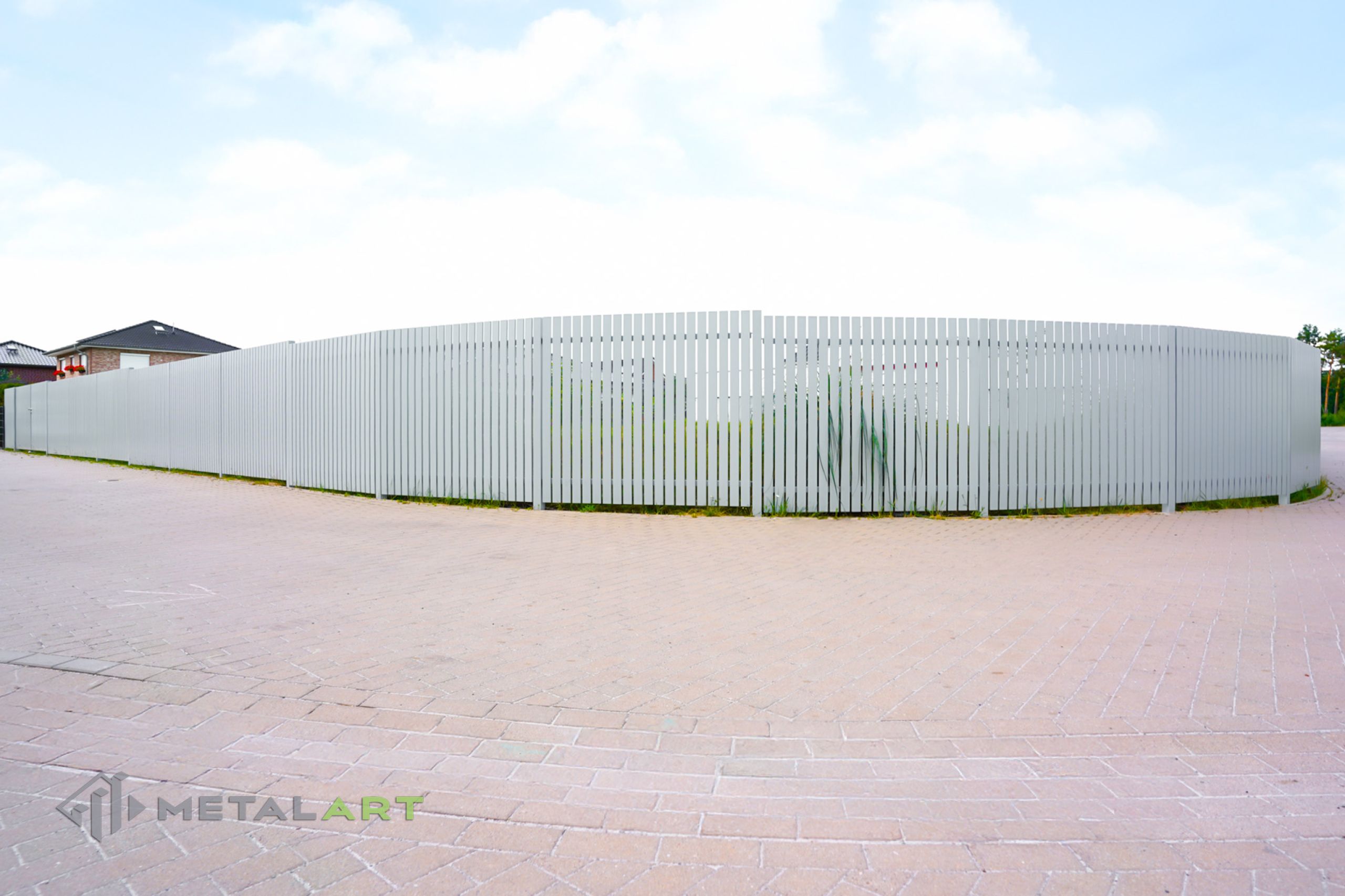 Zaunprojekt, Zaunportfolio, moderne Zäune, Zaunanlage Projekt, Zaun Metal Art, Zäune aus Polen, Zaun Berlin, Zaun günstig kaufen, Zäune und Tore