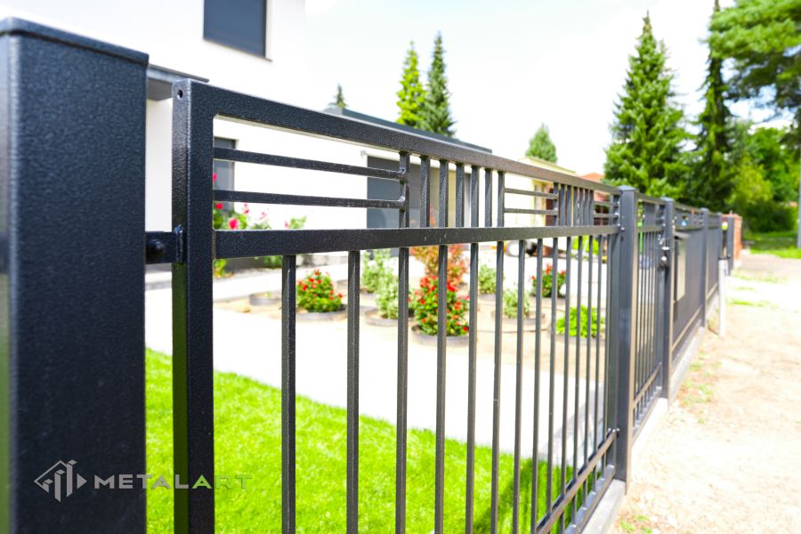 Zaun im Rahmen, Zaunprojekt, Zaunportfolio, Zaunmuster