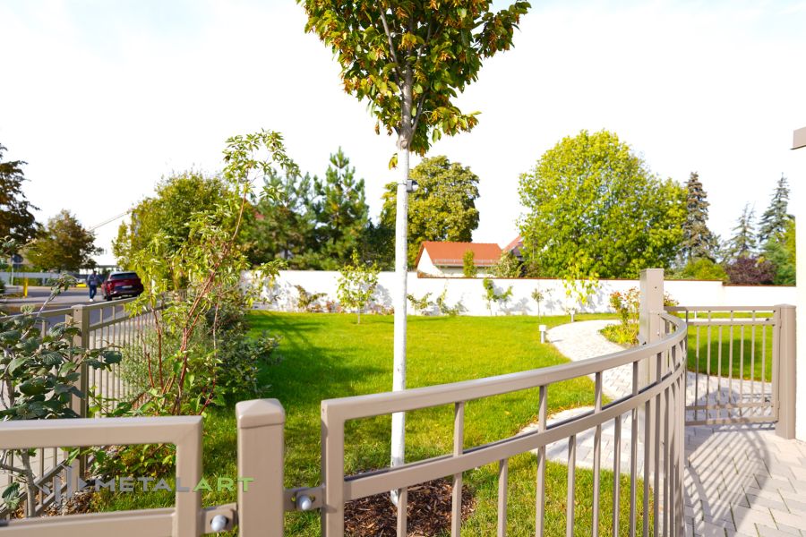 Rahmenzaun, Zaunprojekt, Gartenzaun von MetalArt