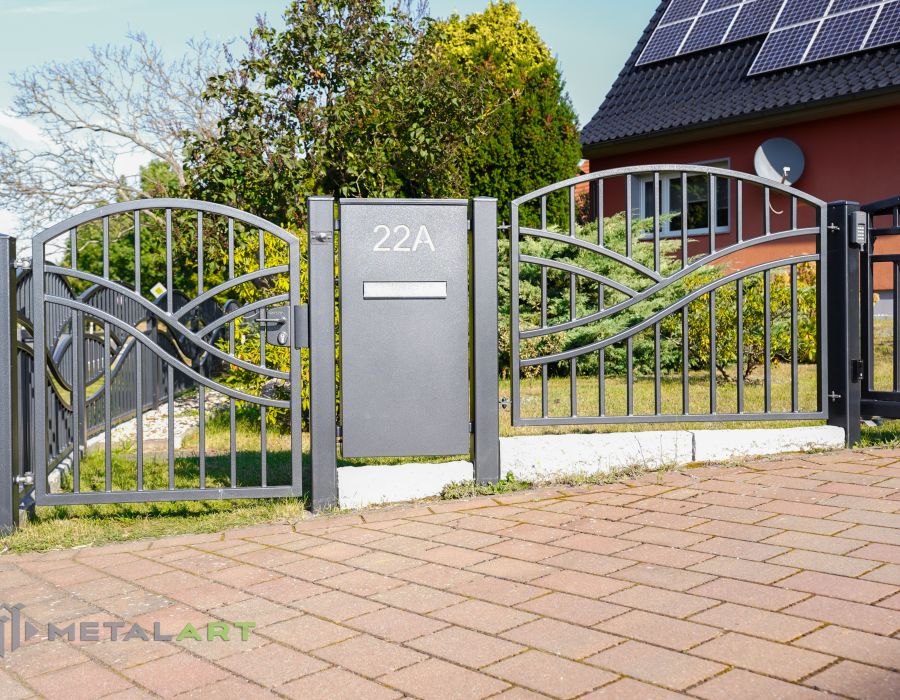 moderne Zäune, Zaunanlage Projekt, Zaun Metal Art, Zäune aus Polen, Zaun Berlin, Zaun günstig kaufen, Zäune und Tore