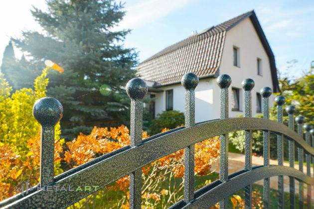 Zaun in Welle, Zaunprojekt, Zaunportfolio, Zaunmuster, Schmiedezaun, Schmiedezäune, Zaunanlage Projekt, Zaun Metal Art, Zäune aus Polen, Zaun Berlin, Zaun günstig kaufen, Zäune und Tore, klassische Zäune, Schmuckzaun, Schmuckzäune, Gartenzaun, Gartenzäune