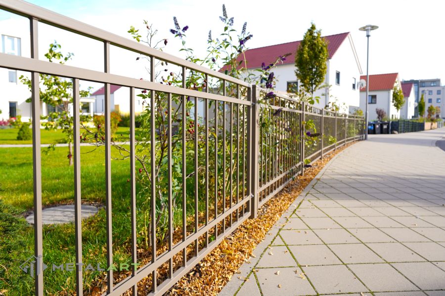 Rahmenzaun, Zaunprojekt, Gartenzaun von MetalArt