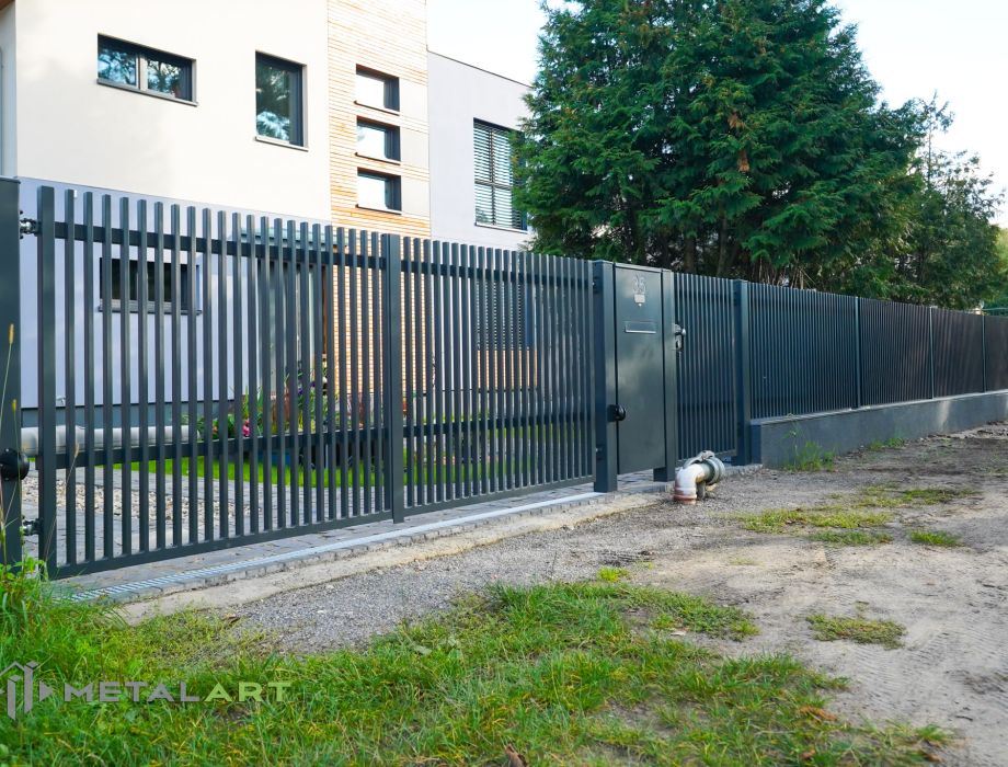 Designzaun, Zaunanlage, moderne Zäune, Zaun von Metal Art