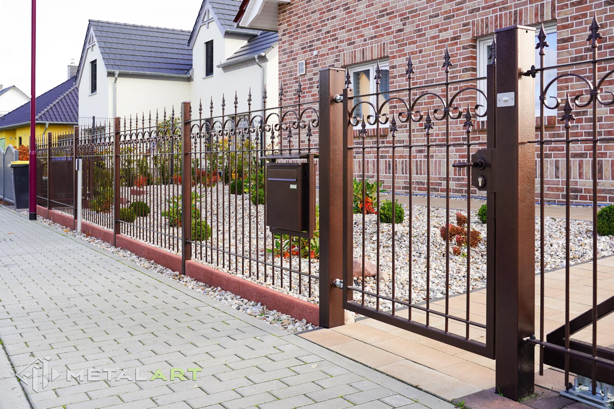 Fonie Zaun, Zaunmodell, Zaunanlage