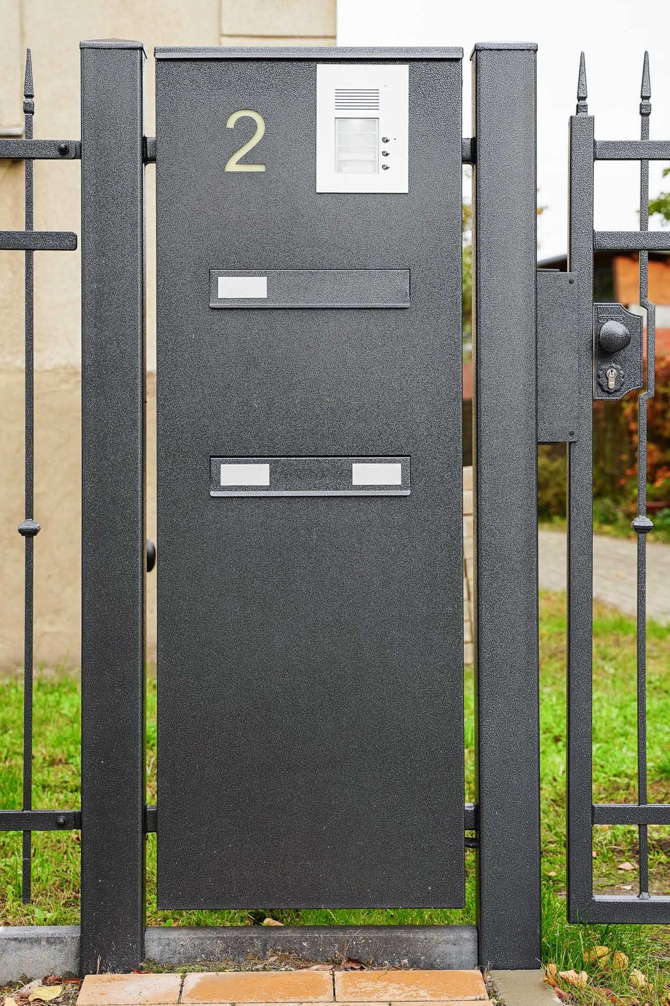 Briefkastenbox Zaun Tore MetalArt Zäune