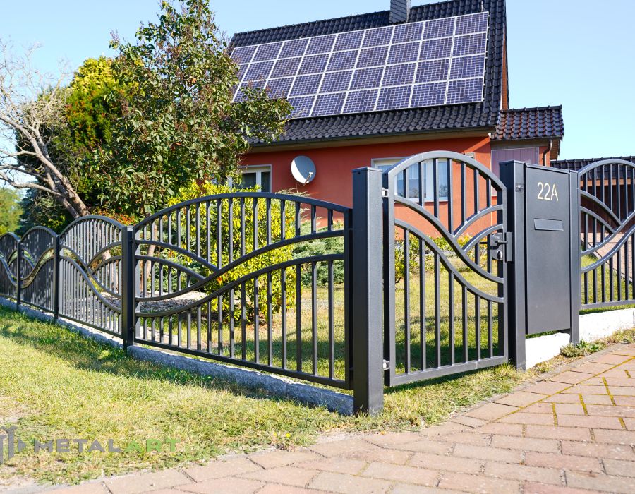 moderne Zäune, Zaunanlage Projekt, Zaun Metal Art, Zäune aus Polen, Zaun Berlin, Zaun günstig kaufen, Zäune und Tore