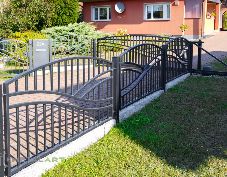 moderne Zäune, Zaunanlage Projekt, Zaun Metal Art, Zäune aus Polen, Zaun Berlin, Zaun günstig kaufen, Zäune und Tore