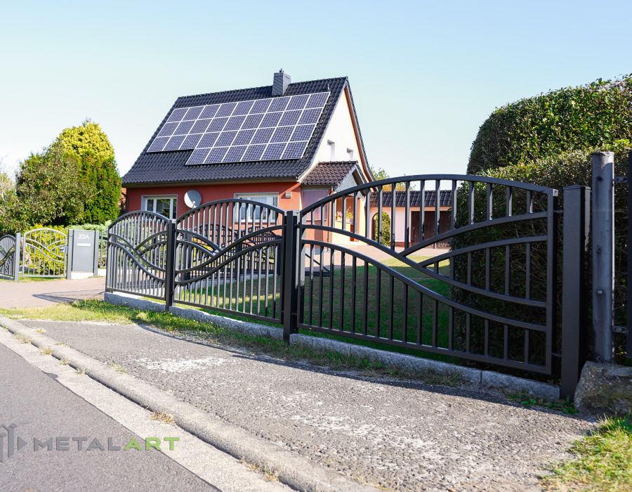 moderne Zäune, Zaunanlage Projekt, Zaun Metal Art, Zäune aus Polen, Zaun Berlin, Zaun günstig kaufen, Zäune und Tore